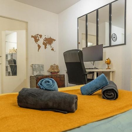 Charming City-Center Flat With Terrace Apartment Toulouse Ngoại thất bức ảnh